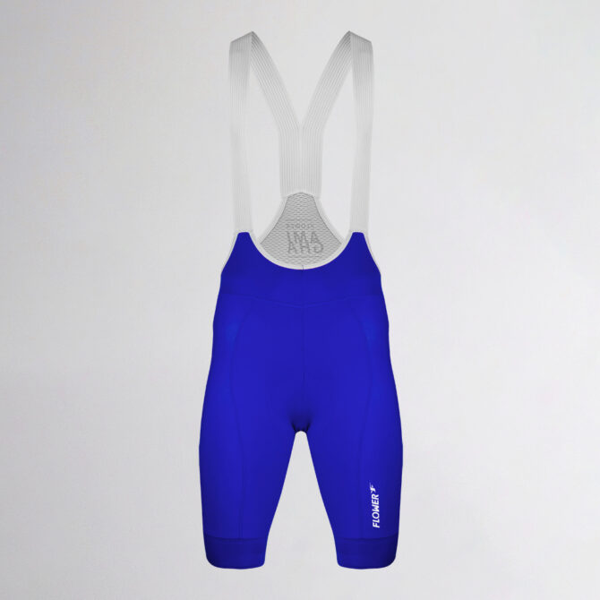 Culotte Ciclismo Hombre Corto Amigha Training Azul Delantero 1