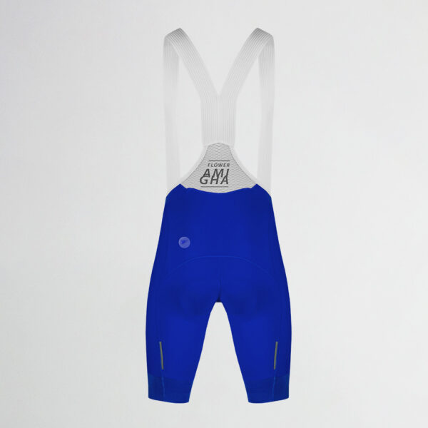 Culotte Ciclismo Hombre Corto Amigha Training Azul Trasero 1