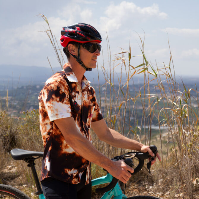 Camisa Ciclismo Unisex MC Gravel Death Valley Detalle Lateral 2